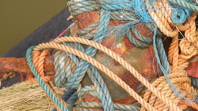 A Metalic Twist - Wrapped up in Rope